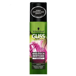 Gliss Bio-Tech Restore Two-Phase Restorative Spray Conditioner for Fragile and damage-prone Hair 6.76 fl oz (200 ml)