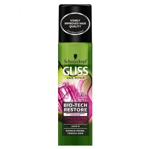 Gliss Bio-Tech Restore Two-Phase Restorative Spray Conditioner for Fragile and damage-prone Hair 6.76 fl oz (200 ml)