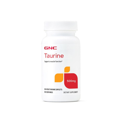 GNC Taurine 500 mg for a Healthy Heart and Immunity 50 Tablets