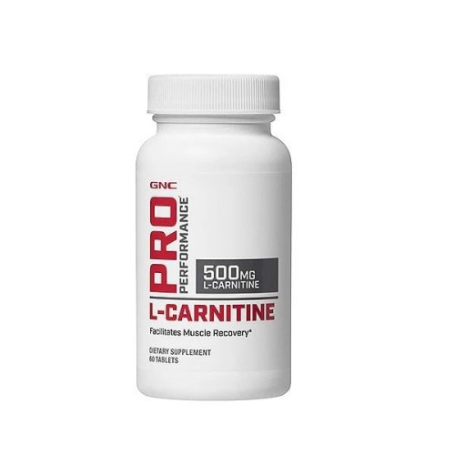 GNC Pro Performance L-Carnitine 500 mg - Elegant and Slim 60 Tablets