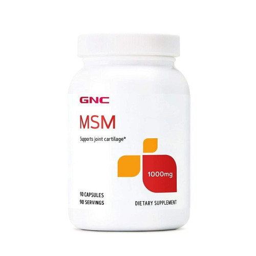 GNC MSM for Healthy Cartilage and Joints 1000 mg 90 Capsules