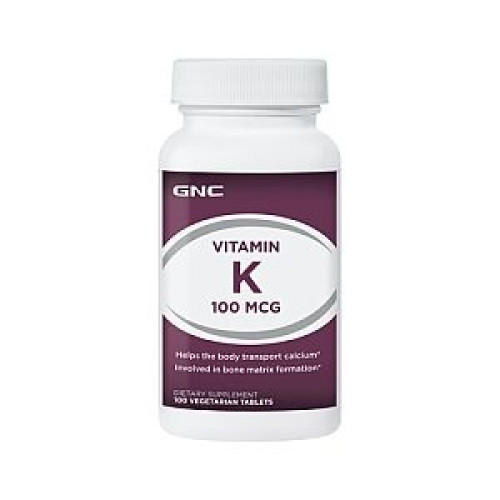GNC Vitamin K 100 mcg 100 Tablets