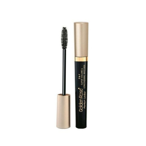 Golden Rose Perfect Lashes 2-in-1 Mascara for Voluminous and Long Lashes Black
