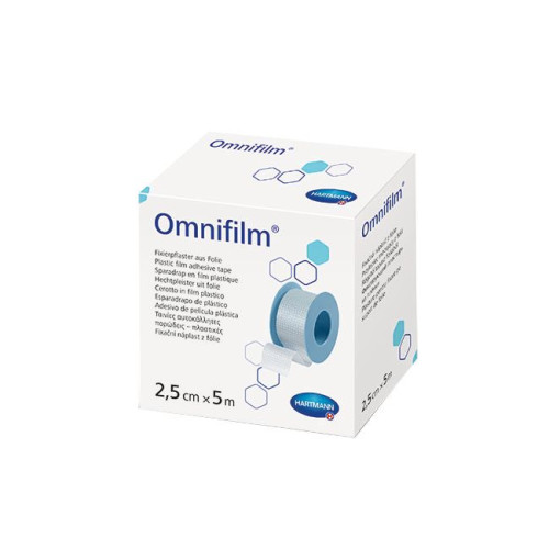 Hartmann Omnifilm Hypoallergenic Adhesive Fixing Tape 0.98 in (2.5 cm) 5 M