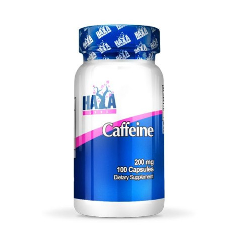 Haya Labs Caffeine Extract 200 mg 100 Capsules
