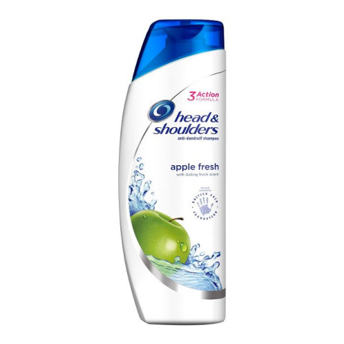 Head & Shoulders Apple Fresh Anti-Dandruff Shampoo with Green Apple Scent 12.17 fl oz (360 ml)