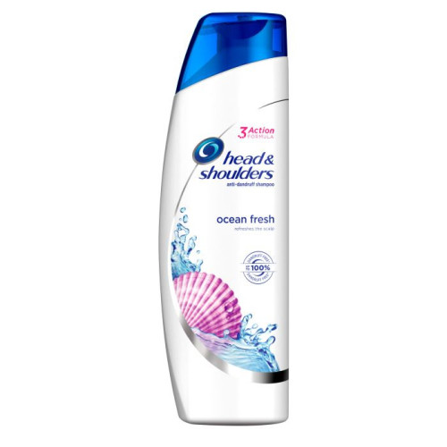 Head & Shoulders Ocean Fresh Anti-Dandruff Shampoo with Sea Minerals 12.17 fl oz (360 ml)