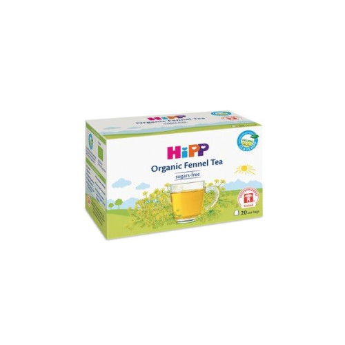 Hipp Organic Fennel Tea for Infants 1.06 oz (30 g) 20 Sachets