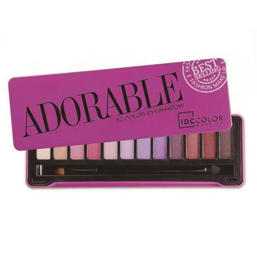 IDC Institute Adorable Eye Shadow Palette with 12 Colors 1 pc