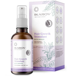 Ikarov Natural Stimulating Hair Serum with Nettle for Shine 3.38 fl oz (100 ml)