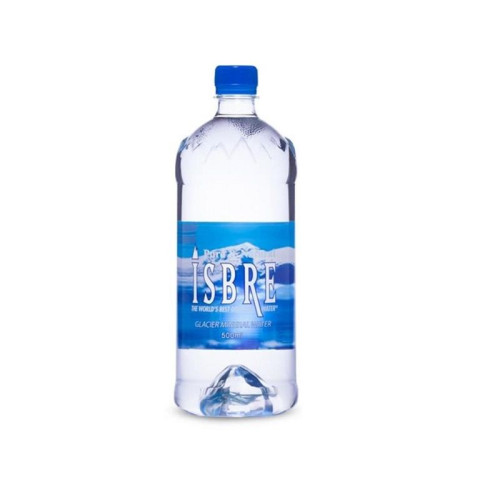 Isbre Pure and Natural Natural Mineral Water from Glacier 16.91 fl oz (500 ml)