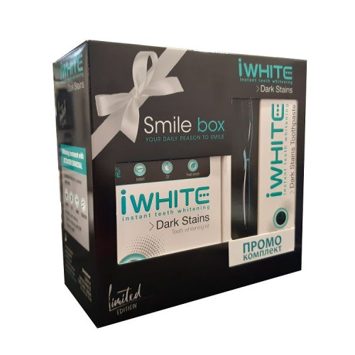 Iwhite Instant Dark Stains Promo Kit for a Radiant Smile Smile Box