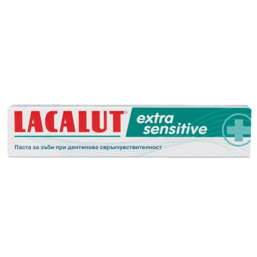 Lacalut Extra Sensitive Toothpaste for Sensitive Teeth 2.54 fl oz (75 ml)