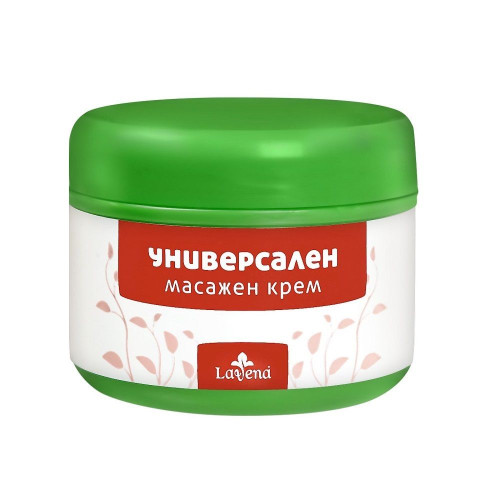 Lavena Universal Massage Cream with Cocoa Butter and Vitamin E 8.12 fl oz (240 ml)