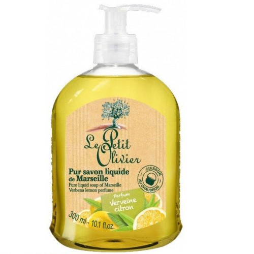 Le Petit Olivier Marseille Liquid Soap with Lemon and Verbena 10.14 fl oz (300 ml)