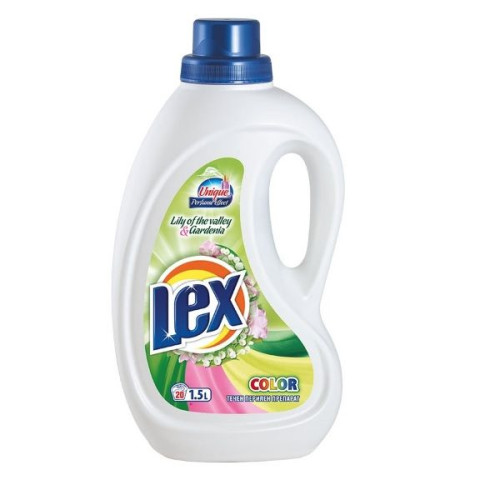 Lex Lily of the Valley and Gardenia Liquid Laundry Detergent for Colored Clothes 1500 Mliters