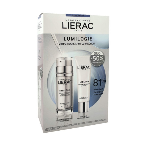 Lierac Lumilogie Day and Night Concentrate Against Hyperpigmentation and Enzyme Face Mask