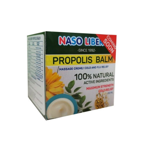 Naso Libero Balm for Flu and Colds with Propolis 3.04 fl oz (90 ml)