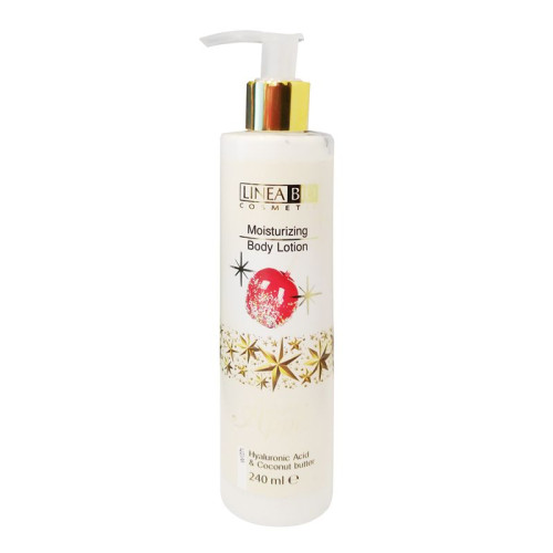 Linea Bio Velvet Sense Moisturizing Body Lotion with Apple Scent 8.12 fl oz (240 ml)