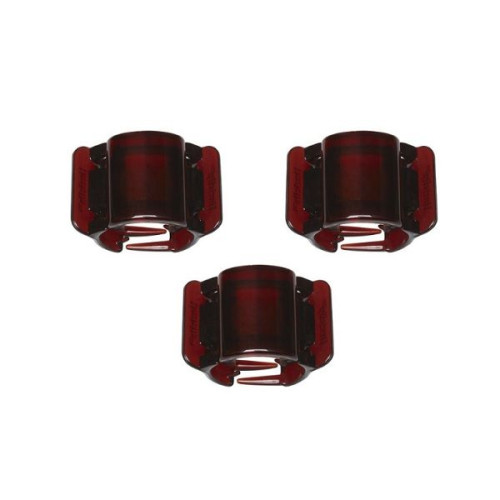 Linziclip Mini Hair Clip Caramel 3 pcs