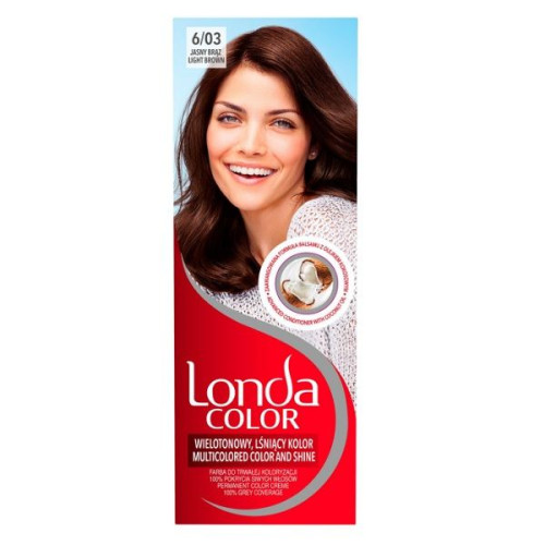Londa Color Permanent Cream Hair Color 6/03 Light Chestnut