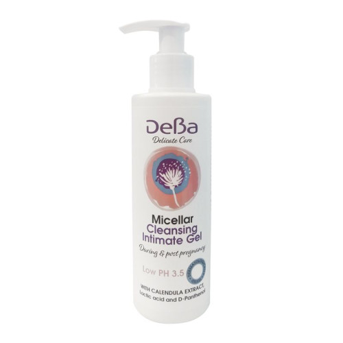 Deva Delicate Care Micellar Intimate Gel for Pregnant Women and After Childbirth PH 3.5 6.76 fl oz (200 ml)