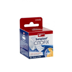 Medica Sanplast Citofix Adhesive Bandage for Irritated and Sensitive Skin 1.97"/5.47 yd (5 cm/5 m) 1 pc