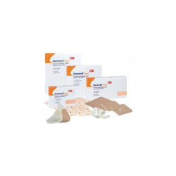 Medica Sterimed Foam Self-Adhesive Three-Layer Sterile Dressing with Breathable Edges 5.91"/5.91" (15/15 cm) 5 pcs