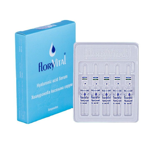 CBN Floryvital Face Serum Hyaluronic Acid Face Serum 0.06 fl oz (2ml) 5 Ampoules