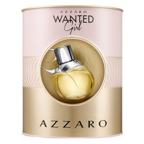 Azzaro Wanted Girl Promo Set for Women Eau De Parfum and Body Lotion + Metal Box