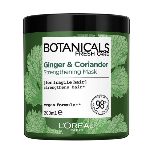 L'oreal Botanicals Fresh Care Coriander Mask for Thin and Brittle Hair 6.76 fl oz (200 ml)