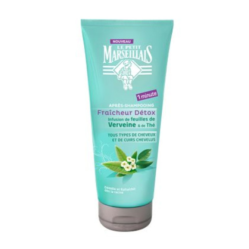 Le Petit Marseillais Detoxifying Conditioner for All Hair Types with Verbena and Tea Leaves 6.76 fl oz (200 ml)