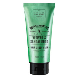 Scottish Fine Soaps Vetiver and Sandalwood Hair and Body Wash Vetiver and Sandalwood 6.76 fl oz (200 ml)