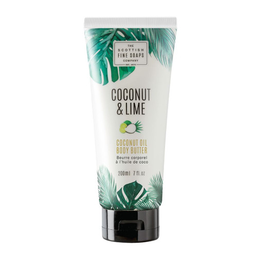 Scottish Fine Soaps Coconut and Lime Nourishing Body Oil Coconut and Lemon 6.76 fl oz (200 ml)