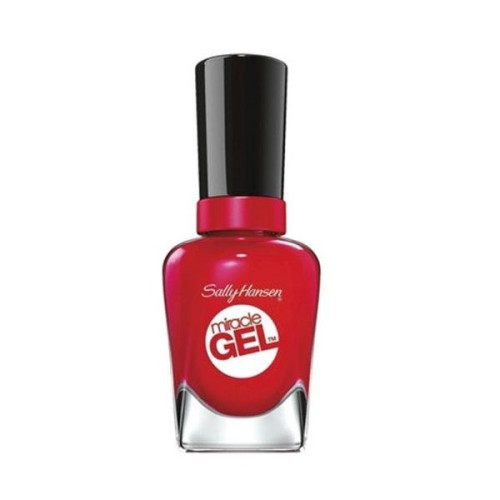 Sally Hansen Miracle Gel Effect Nail Polish Color Red Eye 470