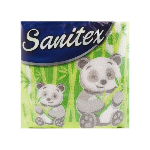 Sanitex Panda Napkins 60 pcs