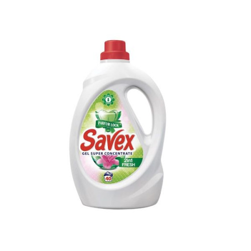 Savex Parfum Lock 2-in-1 Color Liquid Laundry Detergent for Colored Fabrics 74.39 fl oz (2200 ml)