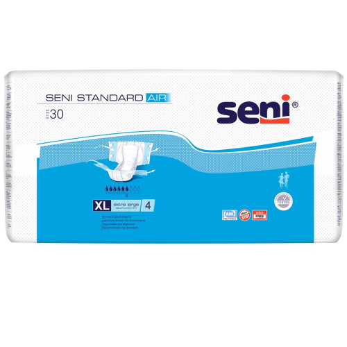 Seni Standart Air Universal Adult Diapers Size XL 30 pcs