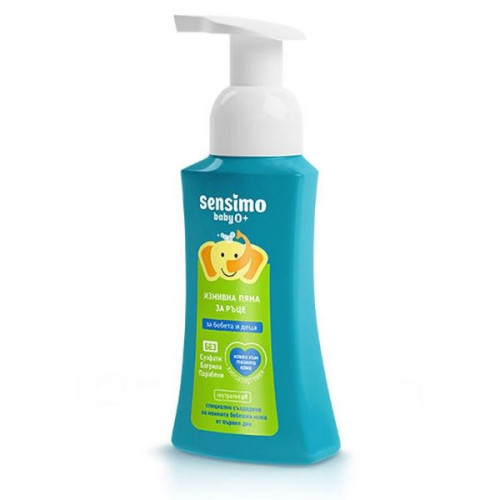 Sensimo Baby Hand Wash Foam for Babies and Children 10.14 fl oz (300 ml)