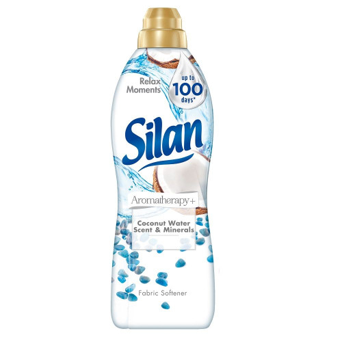 Silan Aromatherapy + Coconut and Minerals Concentrated Fabric Softener 30.43 fl oz (900 ml)