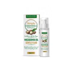 Simply Essentials Macadamia Oil Revitalizing Face Fluid with Macadamia Oil 1.01 fl oz (30 ml)