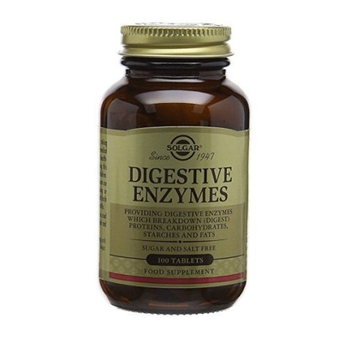 Solgar Digestive Enzymes Digestive Enzymes for Fast Metabolism 100 Tablets