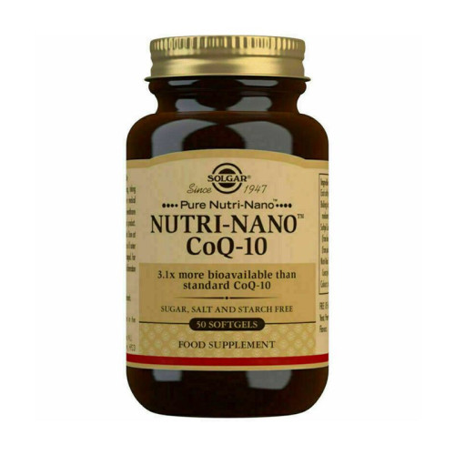 Solgar Nutri-Nano Coenzyme Q10 for High Immunity 50 Capsules