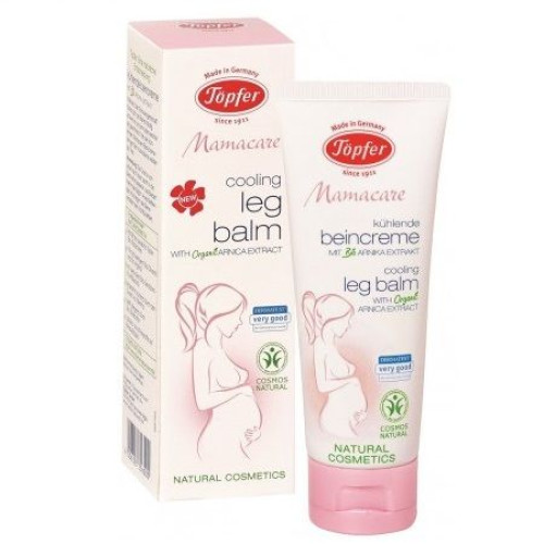 Topfer Mamacare Cooling Foot Balm for Pregnant Women with Organic Arnica Extract 2.54 fl oz (75 ml)