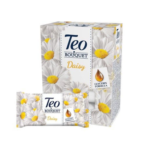 Teo Bouquet Daisy Promo Set Soap with Glycerin and Daisy Scent 1.26 lb (570 g)