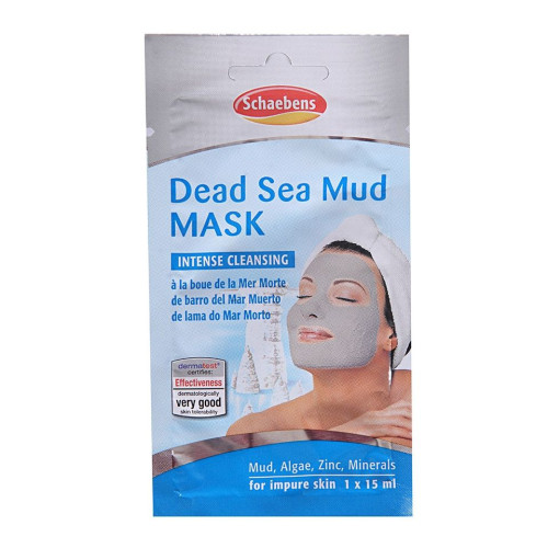 Schaebens Dead Sea Mud Face Mask with Dead Sea Mud for Problem Skin 0.51 fl oz (15 ml)