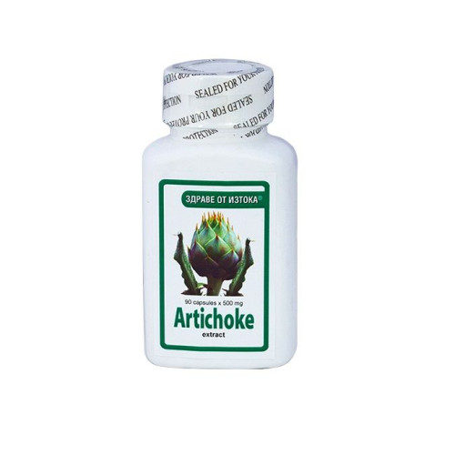 TNT Artichoke Extract for Proper Digestion and Healthy Bile 500 mg 90 Capsules