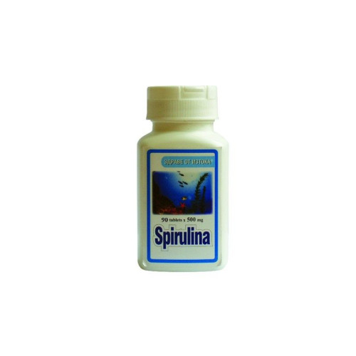 TNT Spirulina 500 mg for a Strong Immune System and Optimal Health 90 Tablets