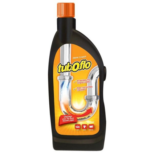 Tuboflo Drain Cleaner Gel for Unblocking Drains 16.91 fl oz (500 ml)
