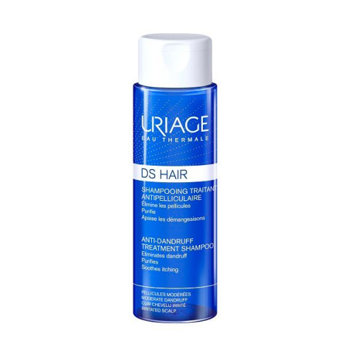 Uriage D.S. Cleansing Shampoo Against Dandruff for Silky Soft Hair 6.76 fl oz (200 ml)